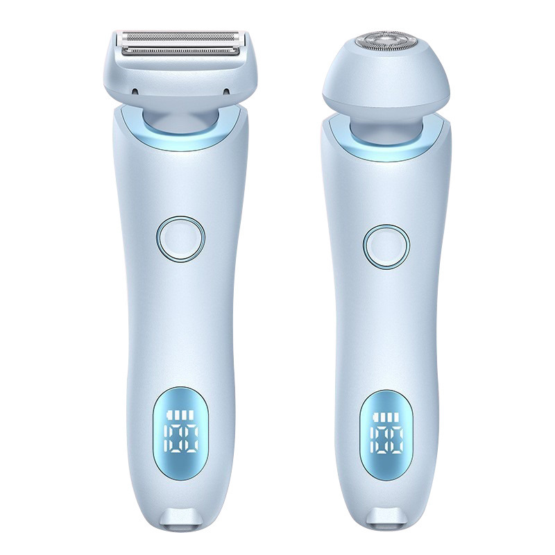 2 In 1 USB Rechargeable Body Hair Removal Razor - Image 4