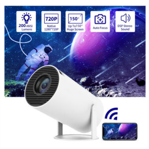 180° Degrees Portable Projector For Home Use.
