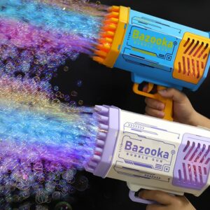 69 Holes Soap Bubbles Machine Gun .