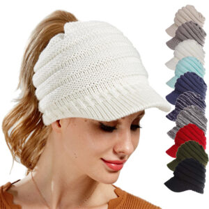 Female Soft Knitted Caps