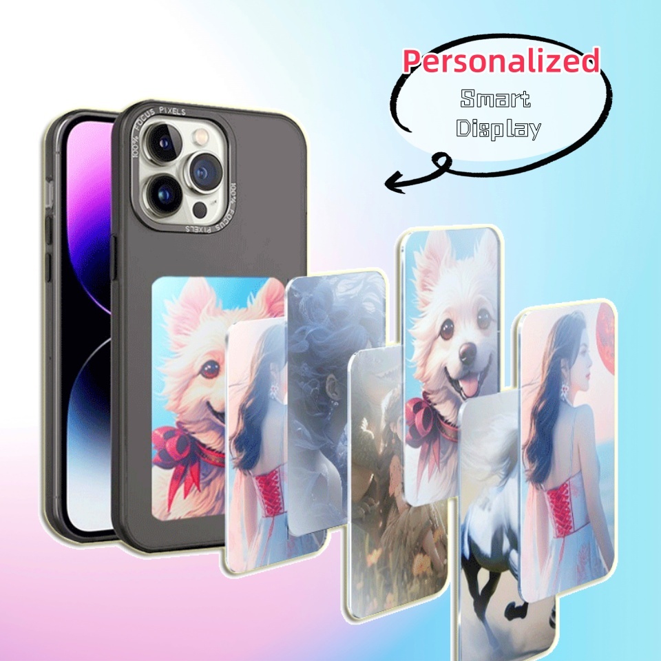 E-ink Phone Cover For Unlimited & Personalized Screen Projection - Image 3