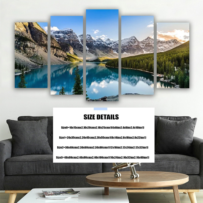 5 Piece Canvas Wall Arts - Image 6