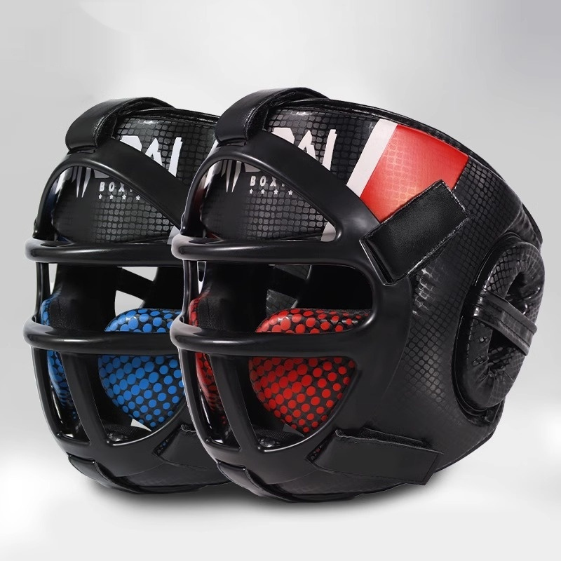 Full-Protection Kickboxing & Taekwondo Helmet.
