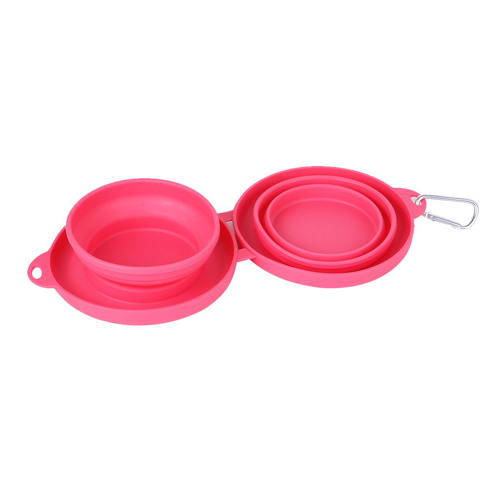 Foldable Double Pet Feeding Bowl . - Image 3