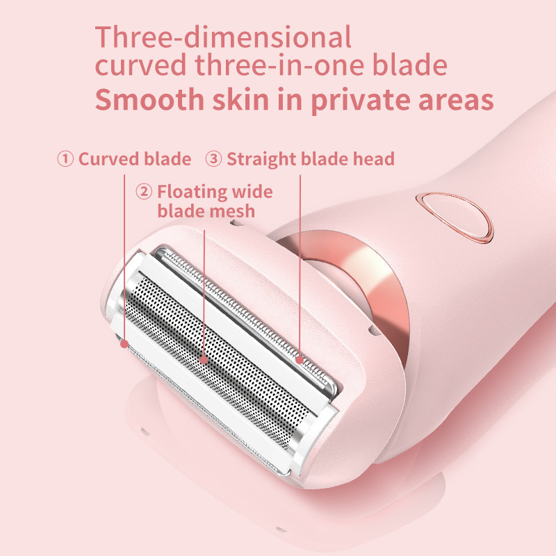 2 In 1 USB Rechargeable Body Hair Removal Razor - Image 9