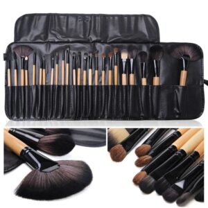 24 Pcs Professional  Cosmetics Brush Sets .