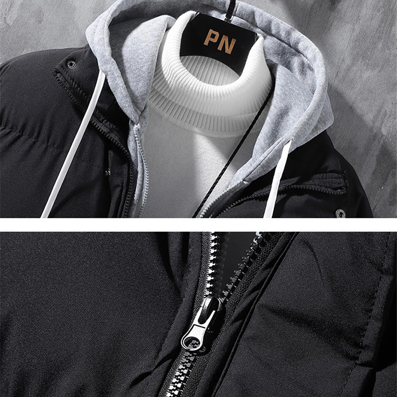 Winter Windproof Hood Jacket For Men. - Image 3