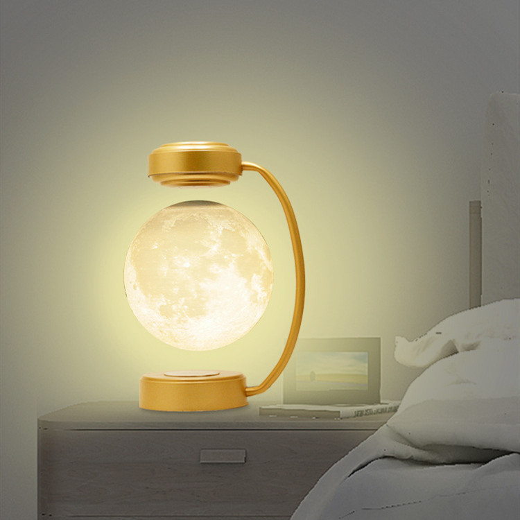 3D LED Trichromatic Levitating & Rotating Lamp - Image 6