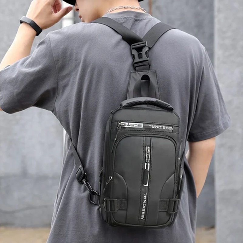 Multifunctional Crossbody Backpack - Image 9