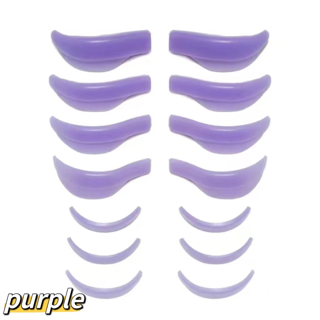7 Pairs Of Silicone Pad Aids For Eyelash Curling - Image 3