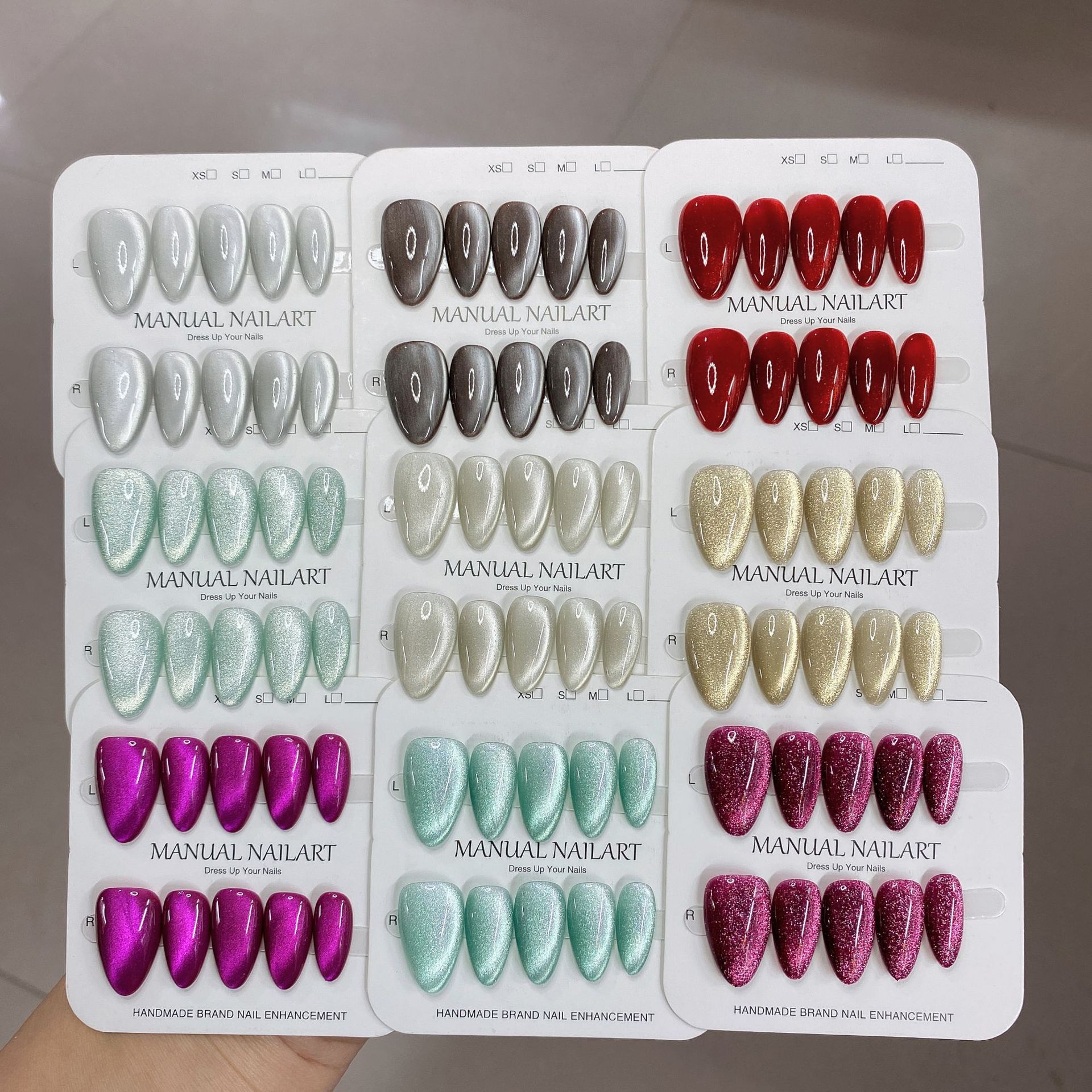 Hand-applied Nail Art Patches