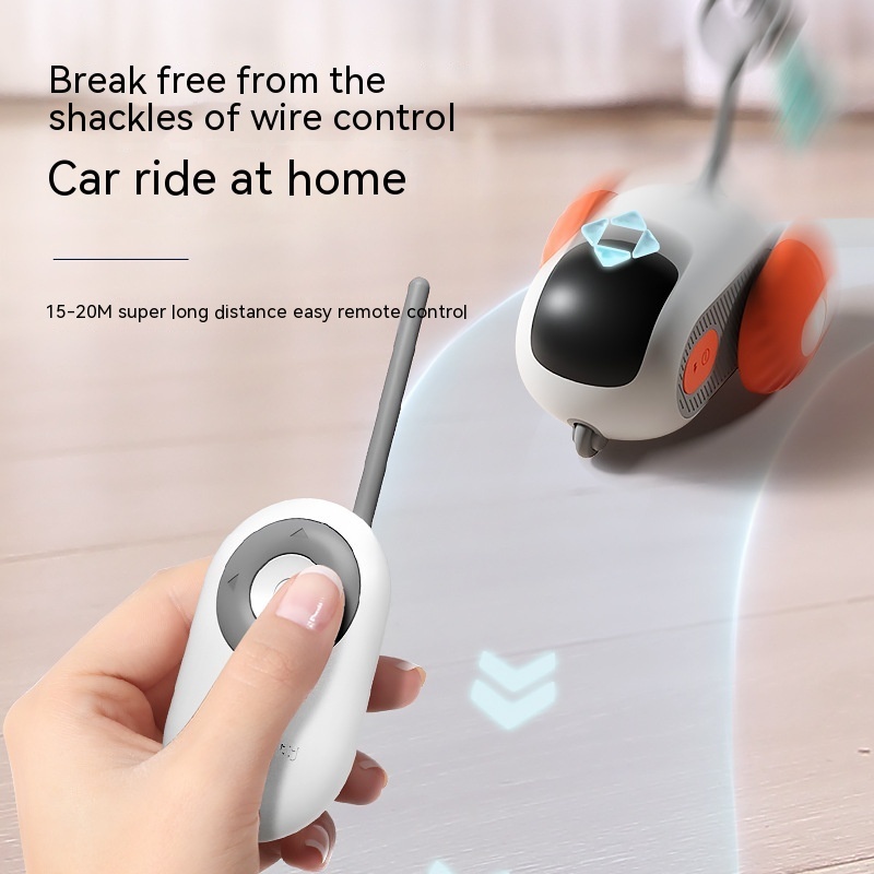 Remote Control Interactive Pet Car Toy. - Image 3