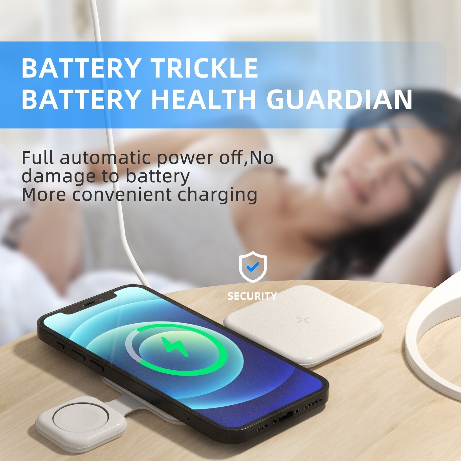 3 In 1 Magnetic Foldable Wireless Cell Phone Charger - Image 10