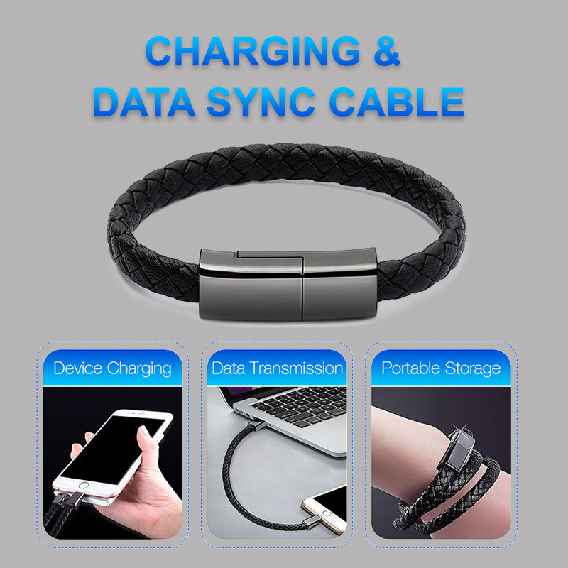 New Bracelet Data Charger Cable