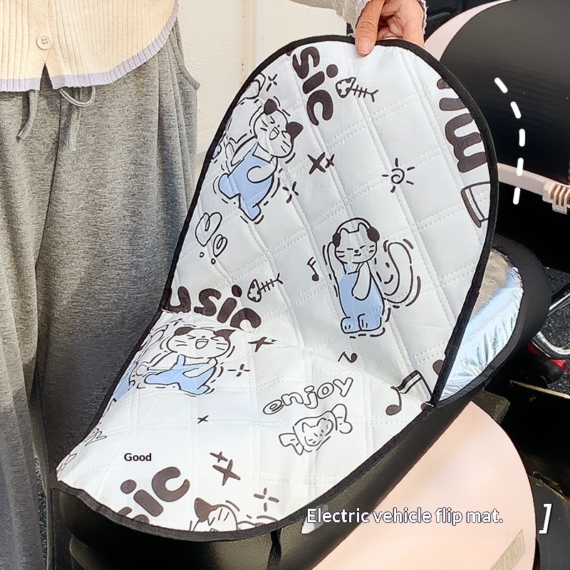 Dust-Proof And Heat-Insulated Motorcycle Seat Cover