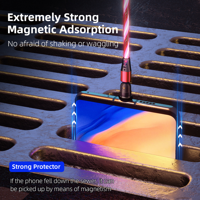 540° Rotate Luminous Magnetic Cable - Image 5