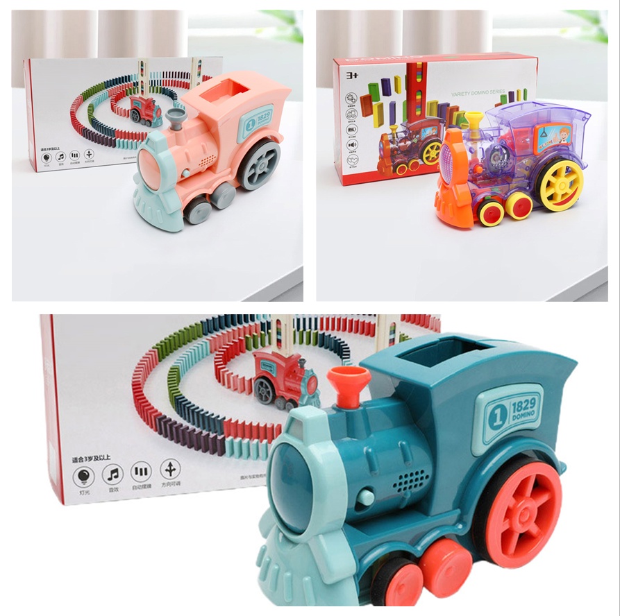 Domino Electric Building Blocks Train Toy - Image 6