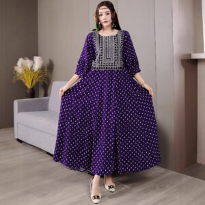 Large Swing Bohemian Style Dress