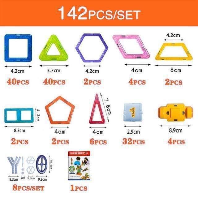 DIY Magnetic Construction Gift set For Children. - Image 10