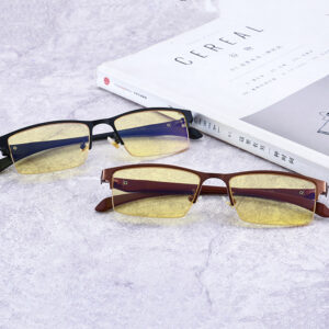 Men's Anti Blue Light Comfortable Half Frame Glasses