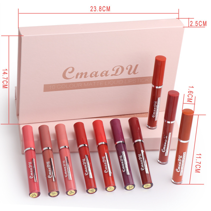 Women's Non-stick Waterproof Matte Lipstick - Image 4