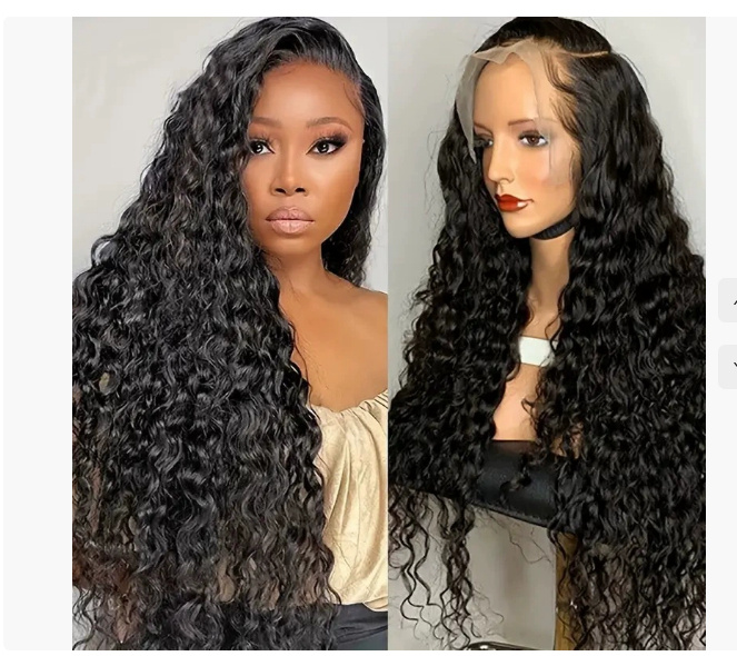 Curly Human Wig Lace Hair - Image 5