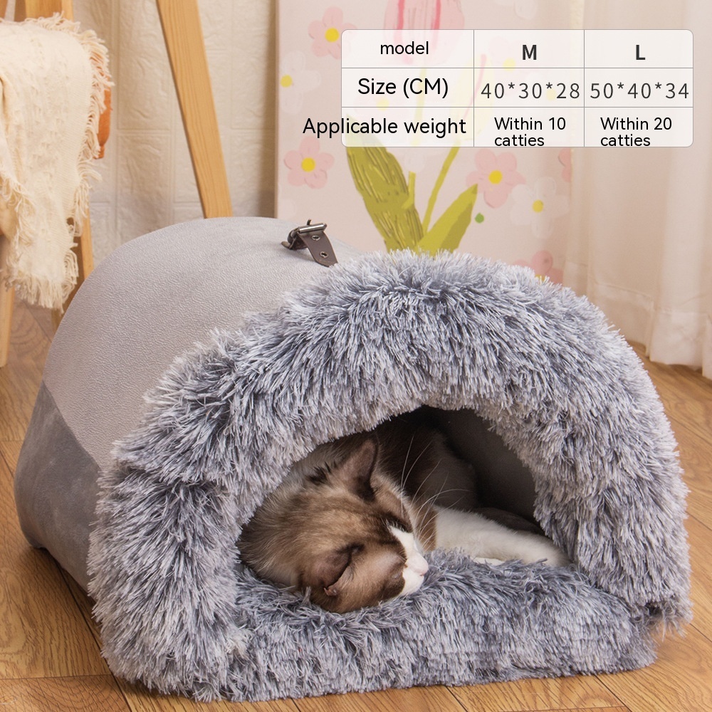 Moisture-proof Long Fur Pet Nest - Image 7