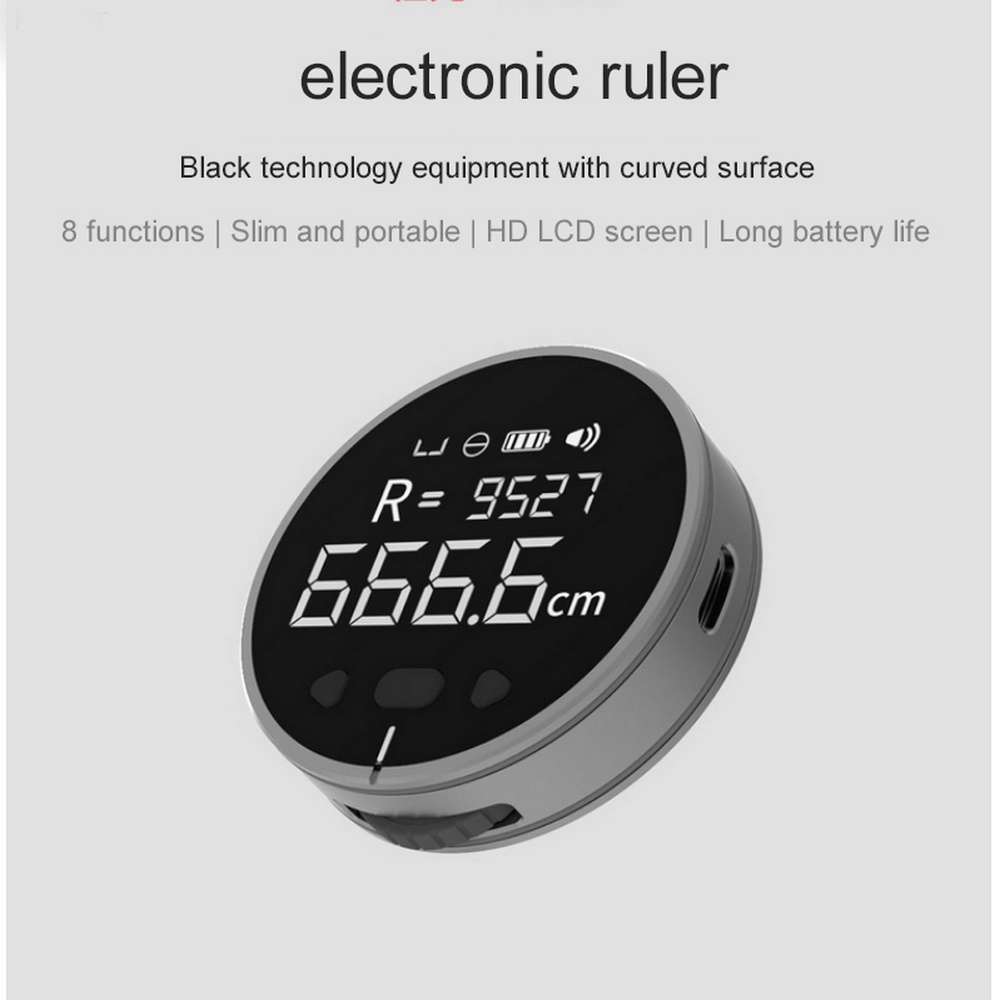 Digital LCD Display Distance Tape Measuring Instrument . - Image 10