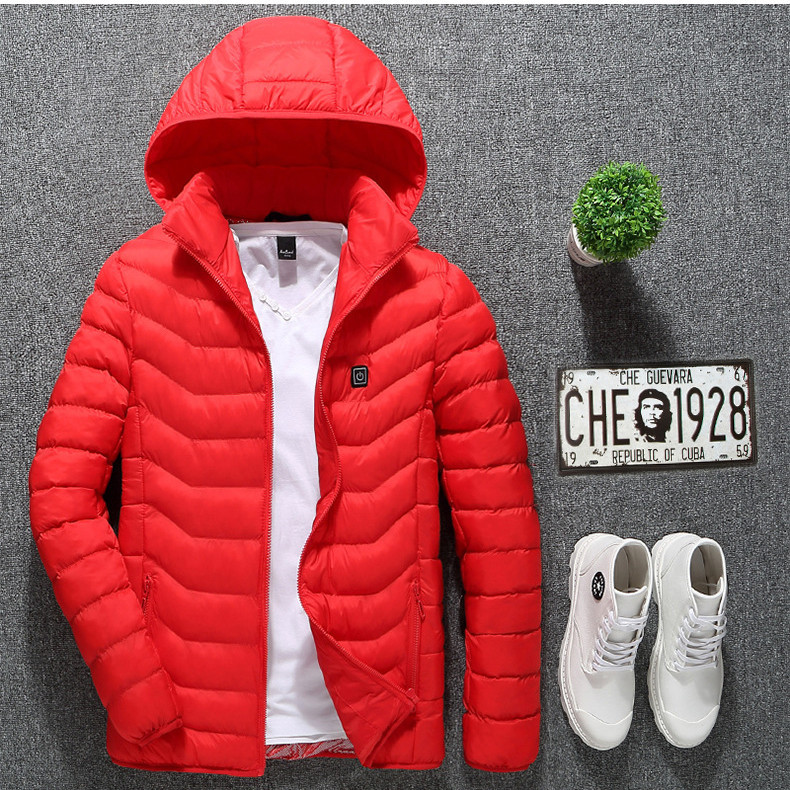 Zip-up Winter Heated Jacket Vest For Men - Image 10