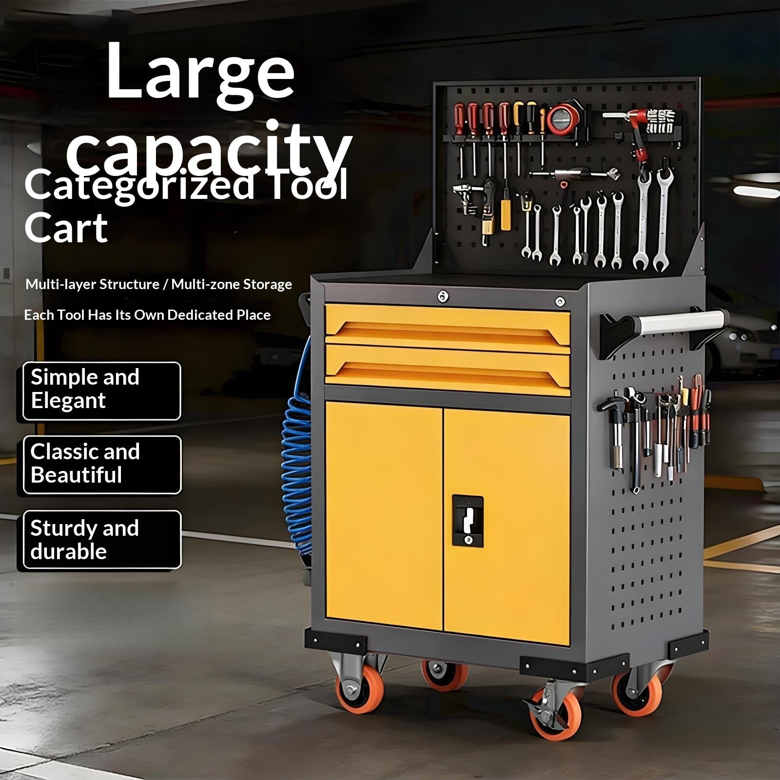 Heavy-duty Mobile Tool Box