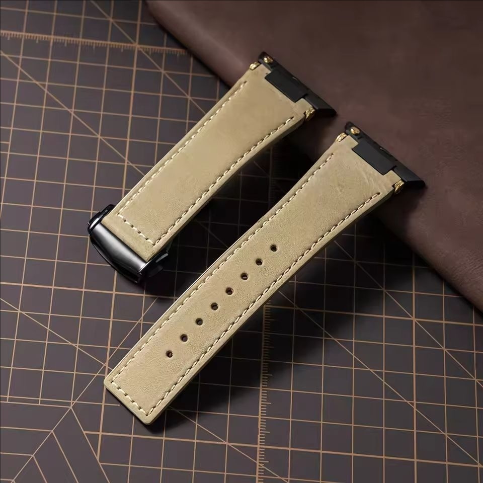 Quality First-layer Leather Watch Strap - Image 2