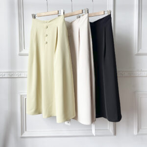 A-line High Waist Umbrella Skirt