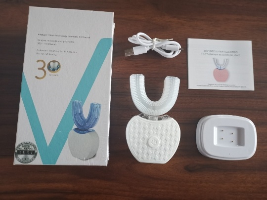 360 Degrees Automatic Tooth Whitening Blue Light . - Image 9
