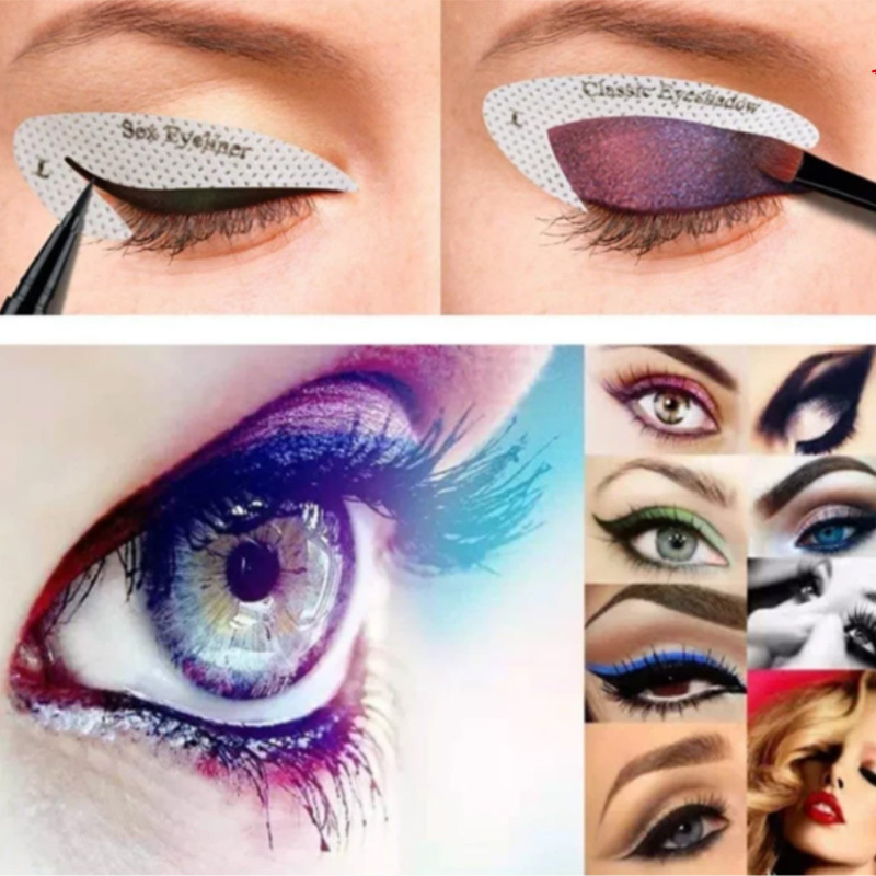 Eyeliner And Eye Shadow Stencil Stickers - Image 4