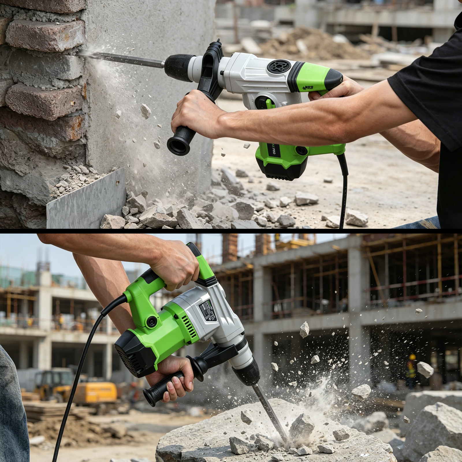4 In 1 Functions Heavy Duty Electric Hammer Drill - Image 10