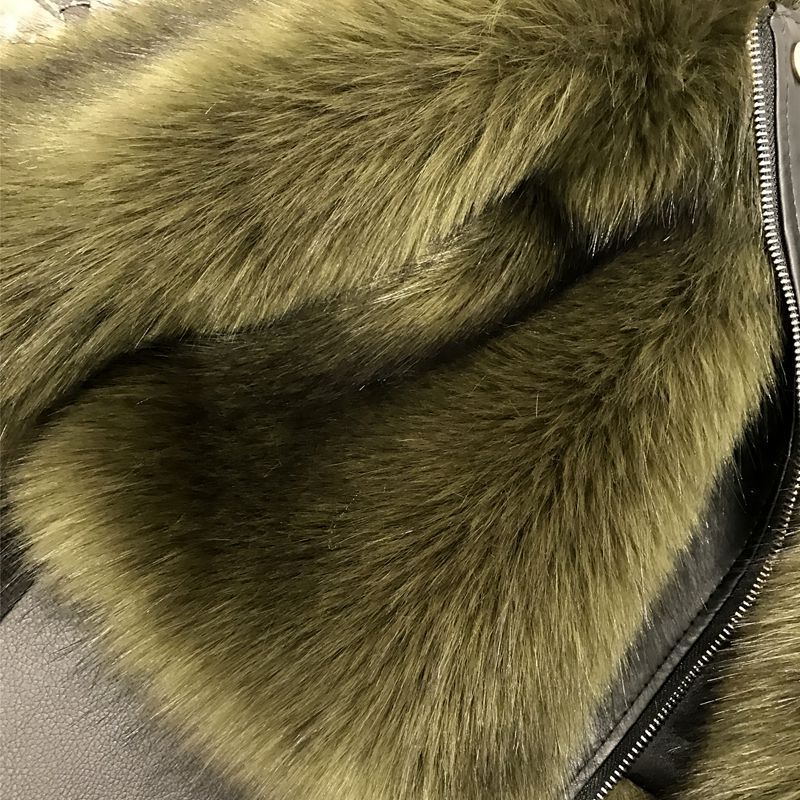 Children's wool fox fur coat - Image 3