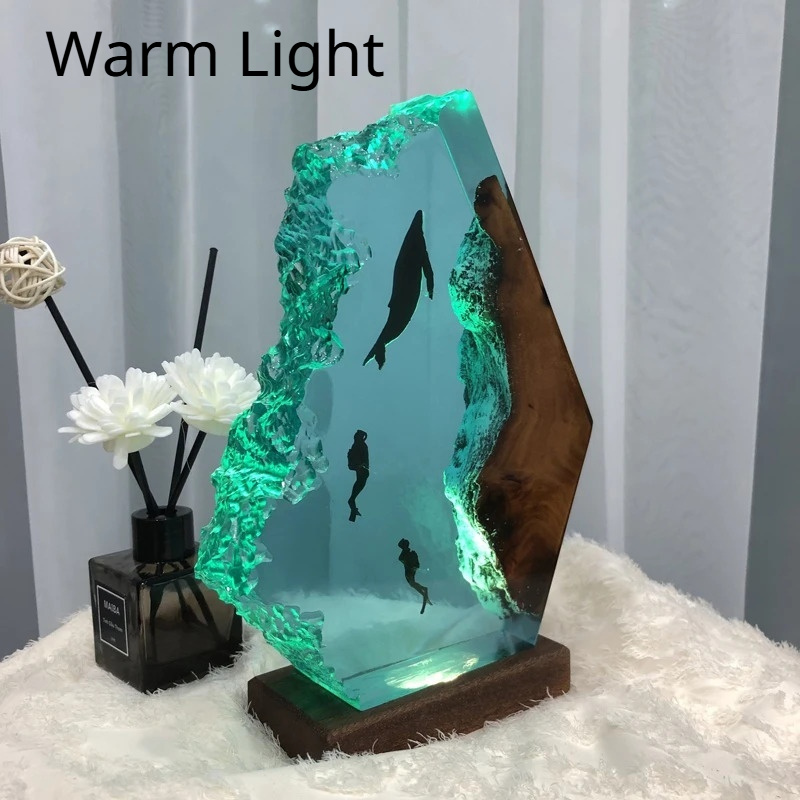 Diving Whale Themed Night Light - Image 4
