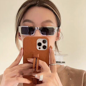 Unisex Fashion Rectangular  Sunglasses