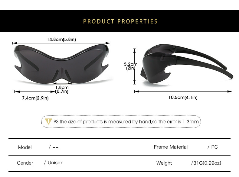 Connected Colorful Mercury Riding Sunglasses - Image 4