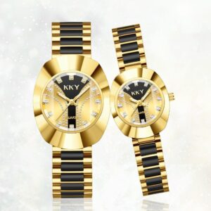 High-End Mineral Glass Waterproof Quartz Watch