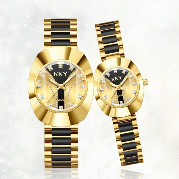 High-End Mineral Glass Waterproof Quartz Watch