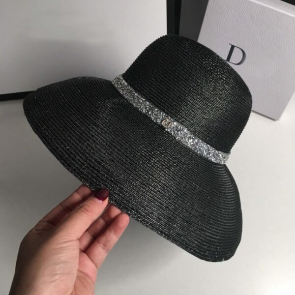 Silver Silk Visor Sunscreen Hat