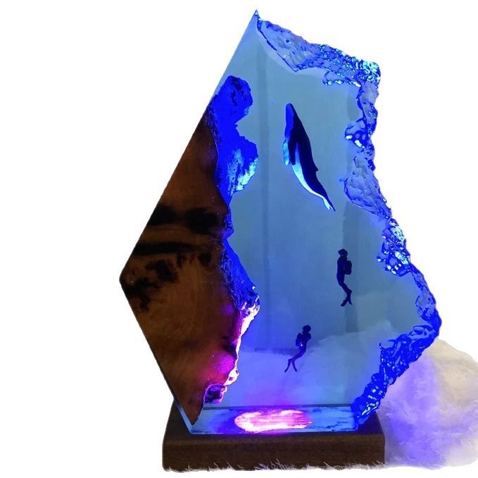 Diving Whale Themed Night Light - Image 5