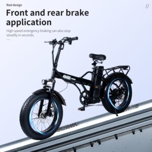 New 20-inch Fat-tire Electric Snow Bike