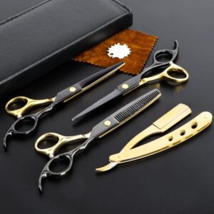 Black Gold Hairdressing Scissors