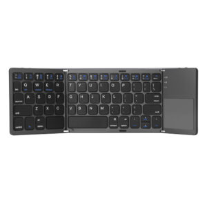 Ultra-Thin Tri-Fold Folding Touch Keyboard