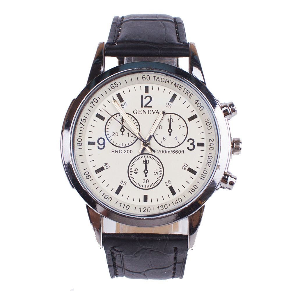 Men's Blue Light Glass Wrist Watch - Image 4