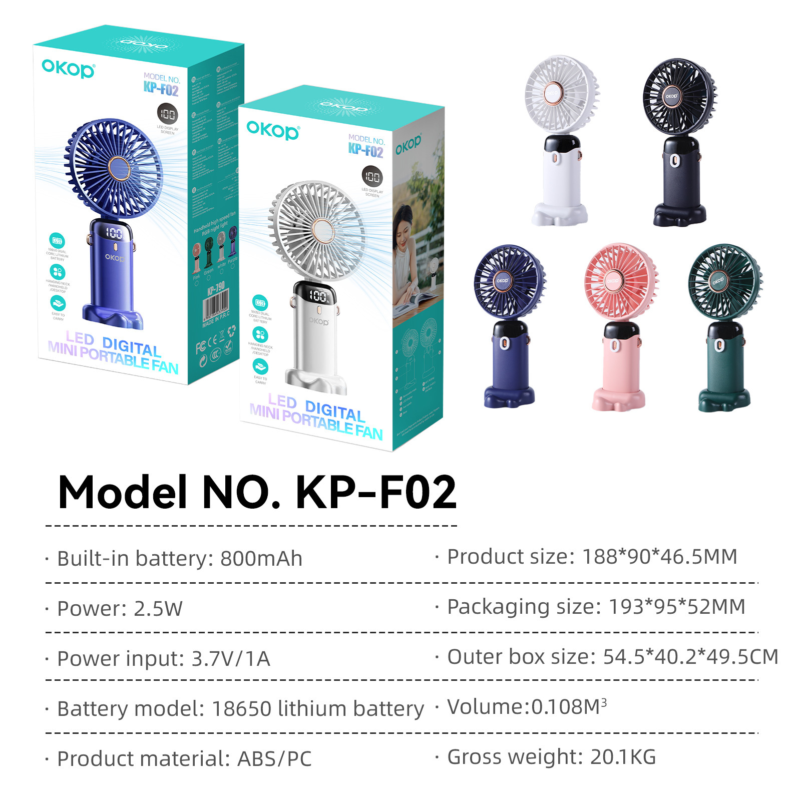 Mini Handheld Fan - Image 9