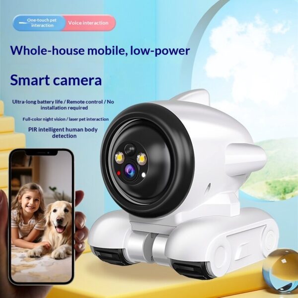Smart surveillance Monitoring Robot Car