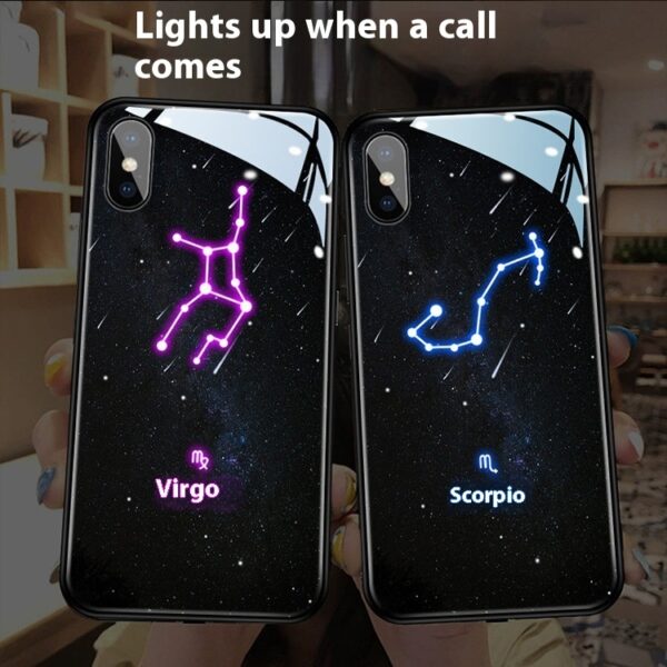 Sound activated Colour Light Phone Case